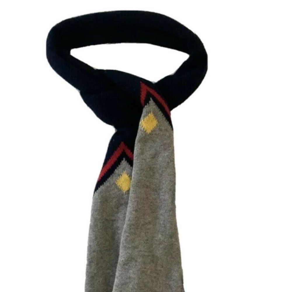 ⛔️SOLD⛔️ LYLE&SCOTT Scotland Vtg Merino Wool Scarf - Picture 2 of 10